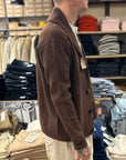 rakki timeless cardigan steve mcqueen 1968 cioccolato