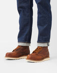 red wing heritage classic moc 1907 copper rough and tough