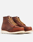 red wing heritage women's moc toe 3428 copper rough and tough