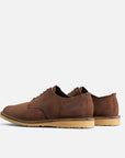 red wing heritage 3606 weekender oxford chocolate muleskinner
