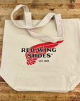 red wing heritage logo tote bag natural