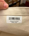 red wing heritage logo tote bag natural