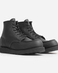 red wing heritage classic moc 8074 black harness leather