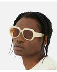 retrosuperfuture nala sunglasses cremoso