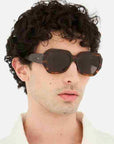 retrosuperfuture nala sunglasses havana striata
