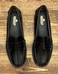 sebago classic dan woman loafers black
