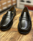 sebago classic dan woman loafers black