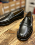 sebago classic dan woman loafers black