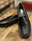 sebago classic dan woman loafers black