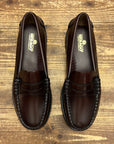sebago classic dan woman loafers brown burgundy