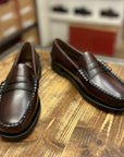 sebago classic dan woman loafers brown burgundy