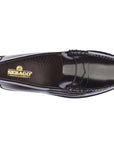 sebago classic dan woman loafers brown burgundy