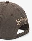 sebago connor fish cap brown coffee