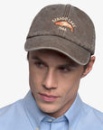 sebago connor fish cap brown coffee