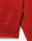 sebago gilead pullover orange reddish