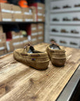 sebago owen boat shoe brown taupe
