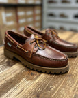sebago ranger waxy brown gum