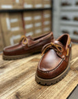 sebago ranger waxy brown gum