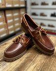 sebago ranger waxy brown gum