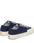 superga artifact 2432 works low cut cotton canvas sneaker navy off white