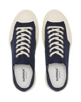 superga artifact 2432 works low cut cotton canvas sneaker navy off white