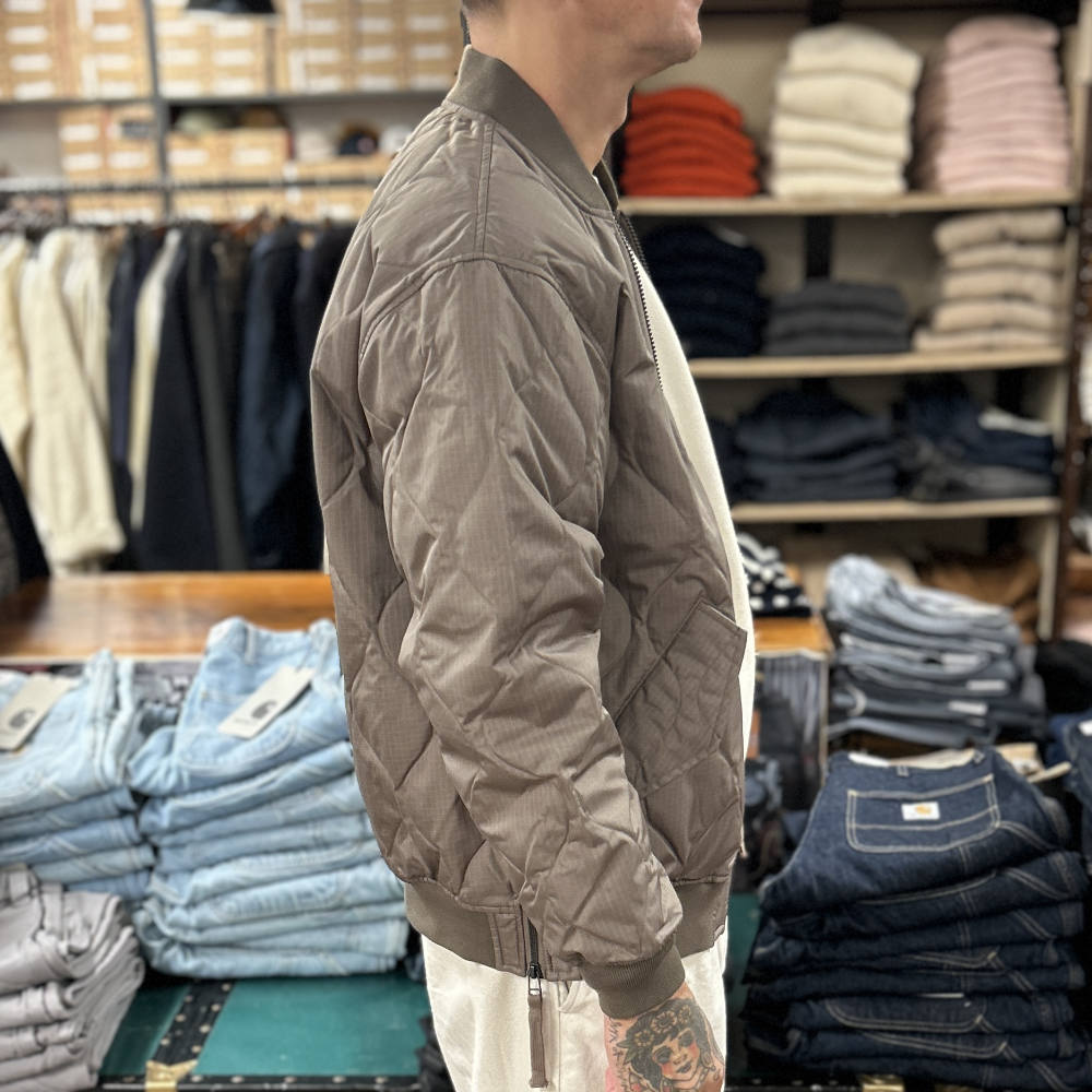 taion down military jacket dark khaki – www.sublime.bz