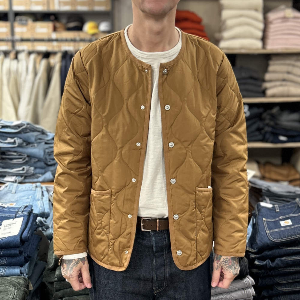 taion military crew deck down jacket dark beige – www.sublime.bz