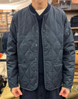 taion military crew neck down jacket dark navy