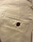 tela genova duilio chino pant ecru