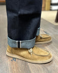 tela genova filippo denim pant blue unwashed