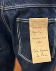 tela genova gregorio denim pant blue