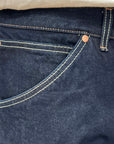 tela genova gregorio denim pant blue