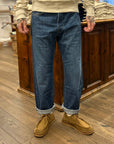 tela genova rodolfo denim pant blue washed