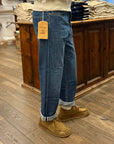 tela genova rodolfo denim pant blue washed