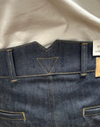 tela genova romolo denim pant blue unwashed
