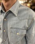 tele genova acilio shirt blue