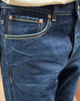 tele genova davide denim pant blue washed