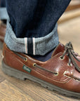 tele genova davide denim pant blue washed