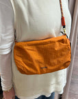 topologie bottle sacoche large burn orange and 8mm rope strap orange orbit