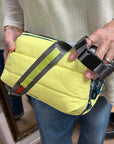 topologie bottle sacoche large canary yellow and utility sling wide lime stone