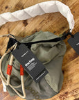 topologie summit tote medium moss black and puffer strap marshmallow and the loop rope 10mm