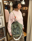 topologie summit tote medium moss black and puffer strap marshmallow and the loop rope 10mm