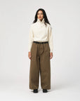 girls of dust fatigue pants duck canvas lizard