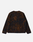 universal works cardigan night leopard