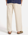 universal works duke pant ecru recycled cotton