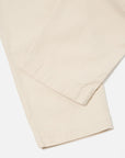 universal works duke pant ecru recycled cotton