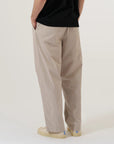 universal works duke pant kennedy stripe brown
