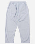 universal works hi water trouser navy kennedy stripe