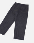 universal works duke pant indigo 13oz selvedge denim