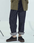 universal works japanese twill denim parachute pant indigo (LAST SIZE 30)